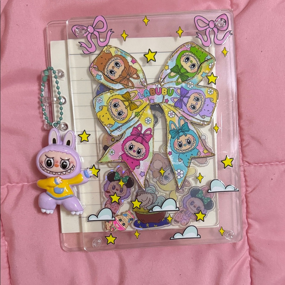 Inspired Labubu Shaker Notebook